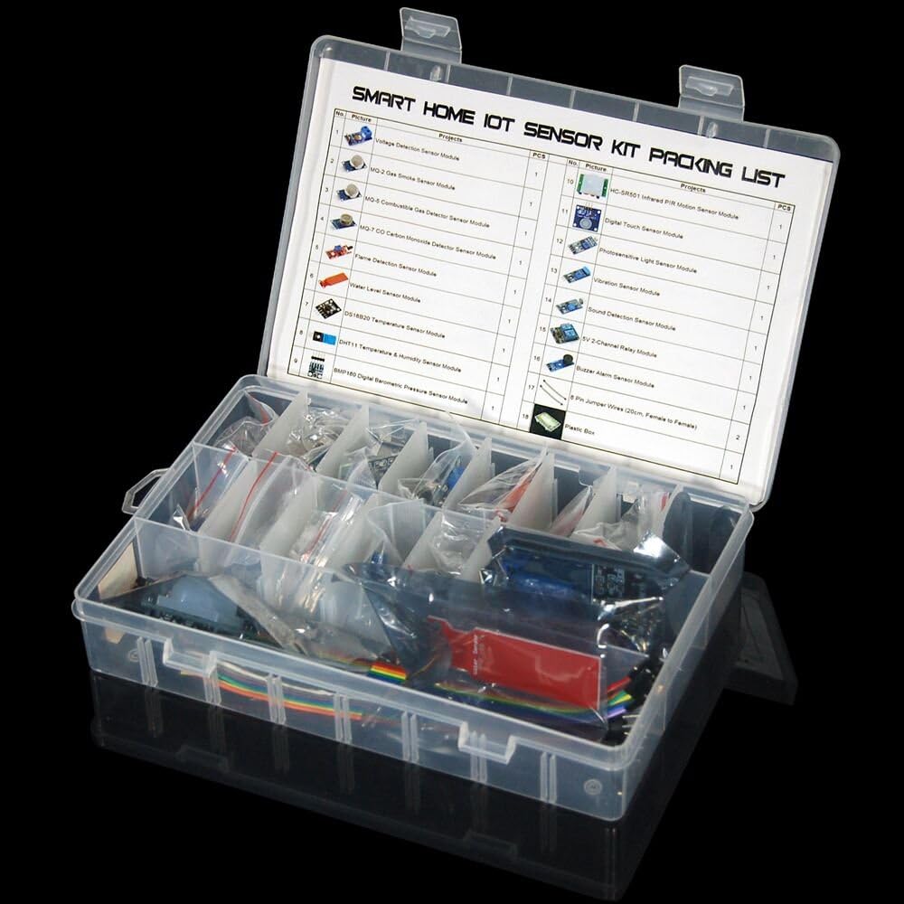 16 in 1 Smart Home Sensor Modules Kit for Arduino Raspberry Pi DIY Professional