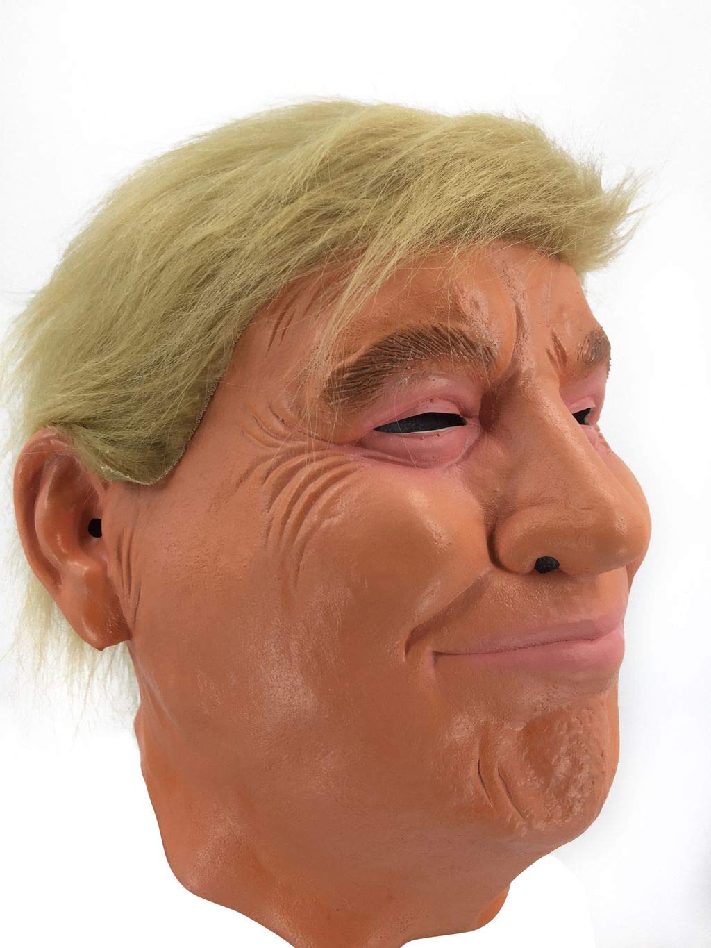 LEKA NEIL Realistic Celebrity for Donald Trumps Masks Latex Mask Costume for Adults American Campaigner Mask Great Halloween Costume Accessory Adult size Orange