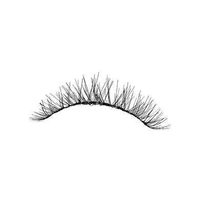 KISS So Wispy Fake Eyelashes Multipack #09, Easy-To-Apply Lightweight False Eyelashes, 100% Cruelty-Free Natural Human Hair, Reusable and Contact Lens Friendly, 5 Pairs Black