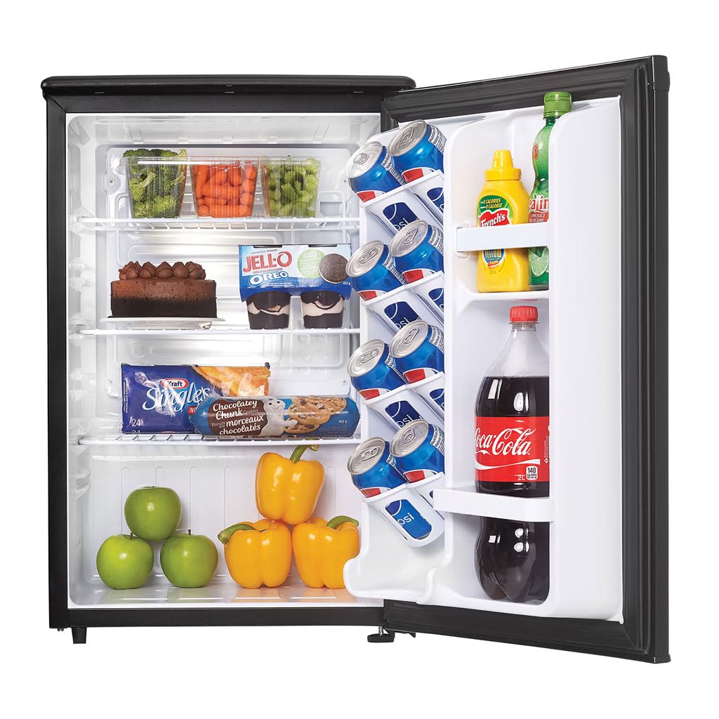 Danby 2.6 cu. ft. Compact Fridge in Black DAR026A1BDD