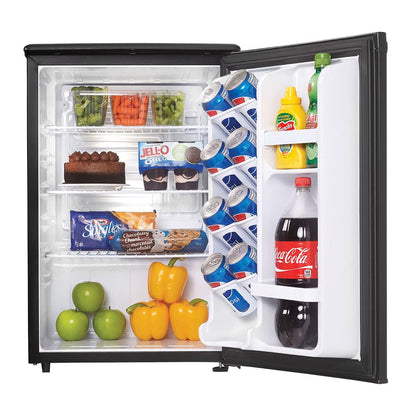 Danby 2.6 cu. ft. Compact Fridge in Black DAR026A1BDD