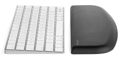 Kensington ErgoSoft Wrist Rest for Slim, Compact Keyboards, Black (K52801WW), 3.9 x 0.4 x 11.1 inches