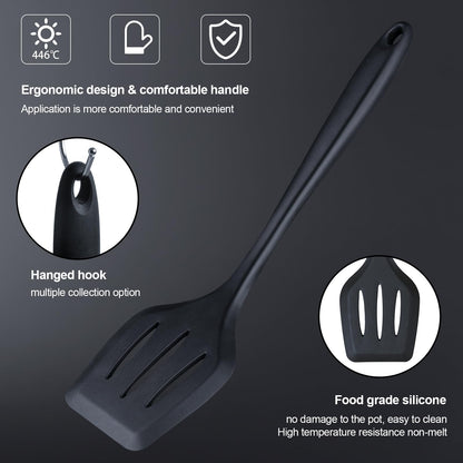 RAXCO Kitchen Utensils Set,18-Piece Cooking Tools and Sharp Knives,Stainless Steel Holder and Cutting Board