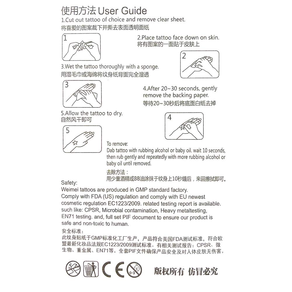 Halloween tattoo stickers cute cartoon pumpkin spider white ghost skull black 27pcs (9 models, 3 for each)