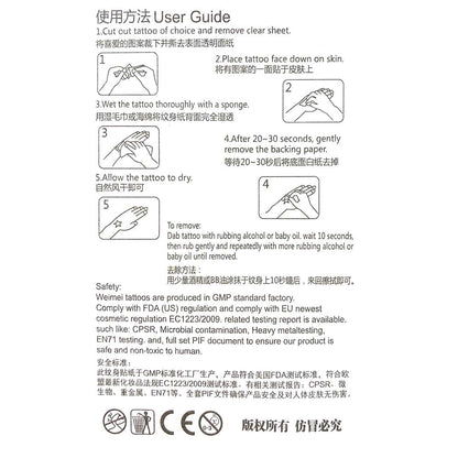 Halloween tattoo stickers cute cartoon pumpkin spider white ghost skull black 27pcs (9 models, 3 for each)