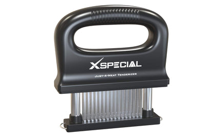 DELUXE MEAT TENDERIZER TOOL 48-BLADE | Turn Tough Cuts into Family Favorites | Professional-Grade Stainless Steel Needle | Unlock Restaurant-Quality Results at Home | No More Mallet or Meat Hammer