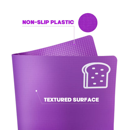 5 Pieces Flexible Cutting Boards, BPA Free Plastic Cutting Boards for Kitchen, Non Slip Cutting Mat for Meat and Vegetables, Thanksgiving