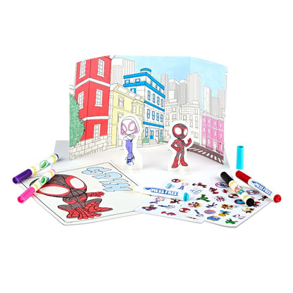 Crayola Color Wonder Spidey and His Amazing Friends Kit, Mess Free Coloring, Spiderman Coloring Pages & Stickers, Spiderman Toy, Kids Gift