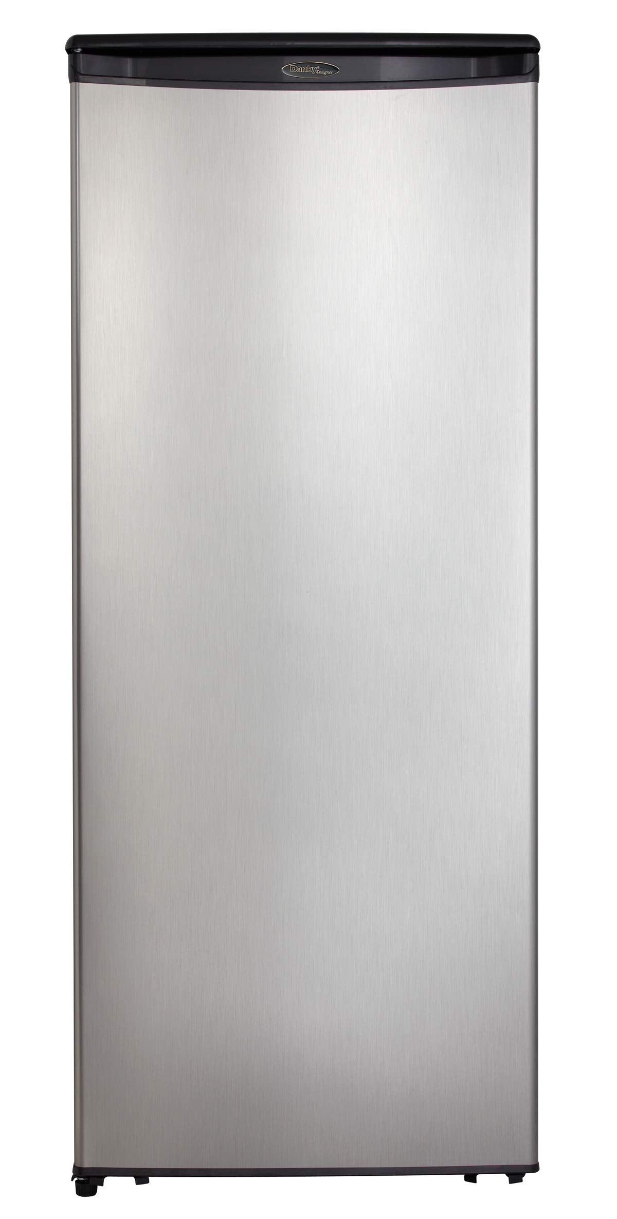 Danby Designer DAR110A1BSLDD 11 Cu.Ft. Apartment Refrigerator in Fingerprint Free Stainless Finish, Full Fridge for Condo, House, Small Kitchen, E-Star Rated, Spotless Steel