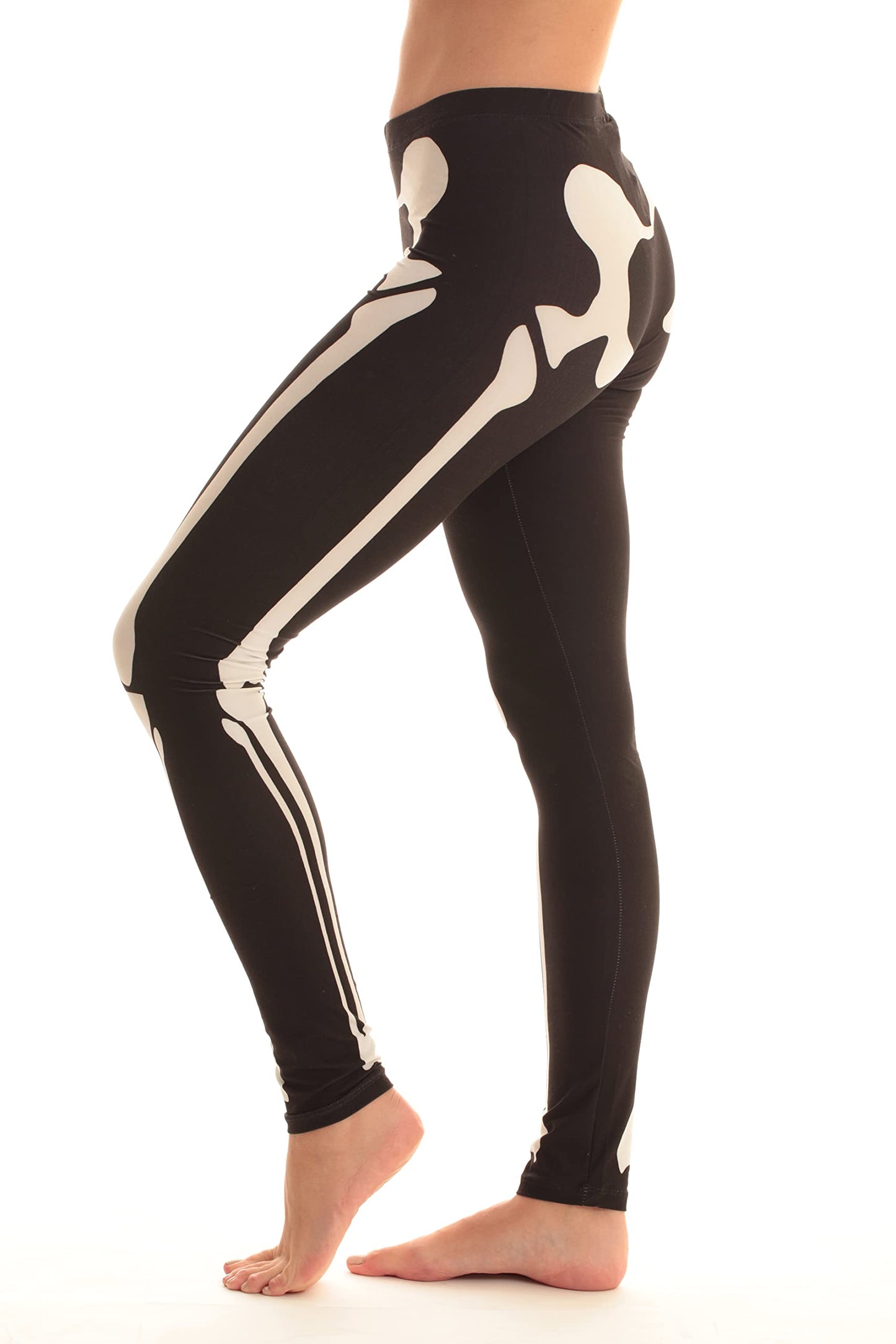 Just Love Halloween-Costume Skeleton Leggings 401583-488-2X