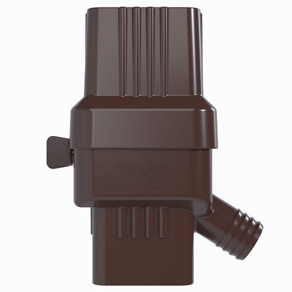 KMJETNIVY Rainwater Collection System,for 2"X3"Downspout Diverter with Adjustable Collection Capacity, Rain Barrel Diverter Kit RainWater Catching