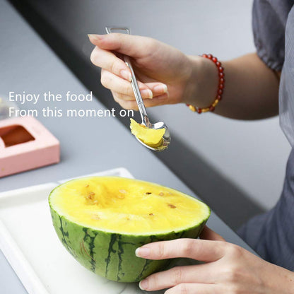 10 Pack Dessert Spoon 6 inch Shovel Shape Stainless Steel Spoons Ice Cream Fruit Spoon for Home Kitchen or Restaurant