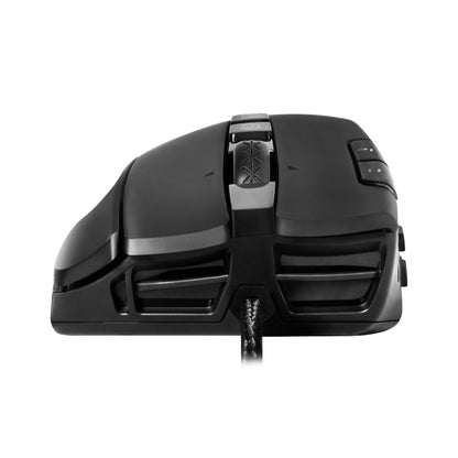 EVGA X15 MMO Gaming Mouse, 8k, Wired, Black, Customizable, 16,000 DPI, 5 Profiles, 20 Buttons, Ergonomic 904-W1-15BK-KR