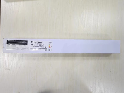 ENUOTEK Connectable LED Kitchen Under Cabinet Lamps Light Strips, 2 x 8 W LED Under-Unit Lights, Wall Lights with Switch and Power Plug, Neutral White 4000 K, Length 573 mm, 2 Bulbs