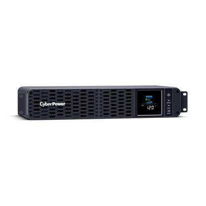 CyberPower CP2000PFCRM2U PFC Sinewave UPS Battery Backup and Surge Protector, 2000VA/1200W, 8 Outlets, AVR, Short Depth 2U Rackmount; UL Certified