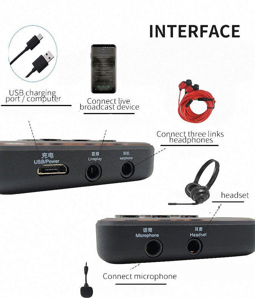 Voice Changer Headset for PS4/Xbox One/PC/Phone/Laptops/Anchor/Cam Girl/Kids with Voice Adjustable Feature