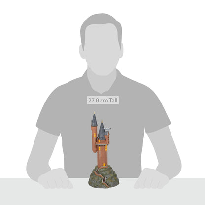 Department 56, Glass Stone Harry Potter Village the Owlery Lit Building, 10.63 Inch, Multicolor