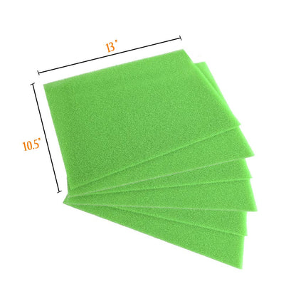 Dualplex® Refrigerator Liners Produce Saver Fridge Bin Liners 13"x10.5" Refrigerator Drawer Liners Fridge Shelf Mats Fresh Fruit & Veggie Life Extender Shelf Liner Reusable Washable & Cuttable 6 Pack