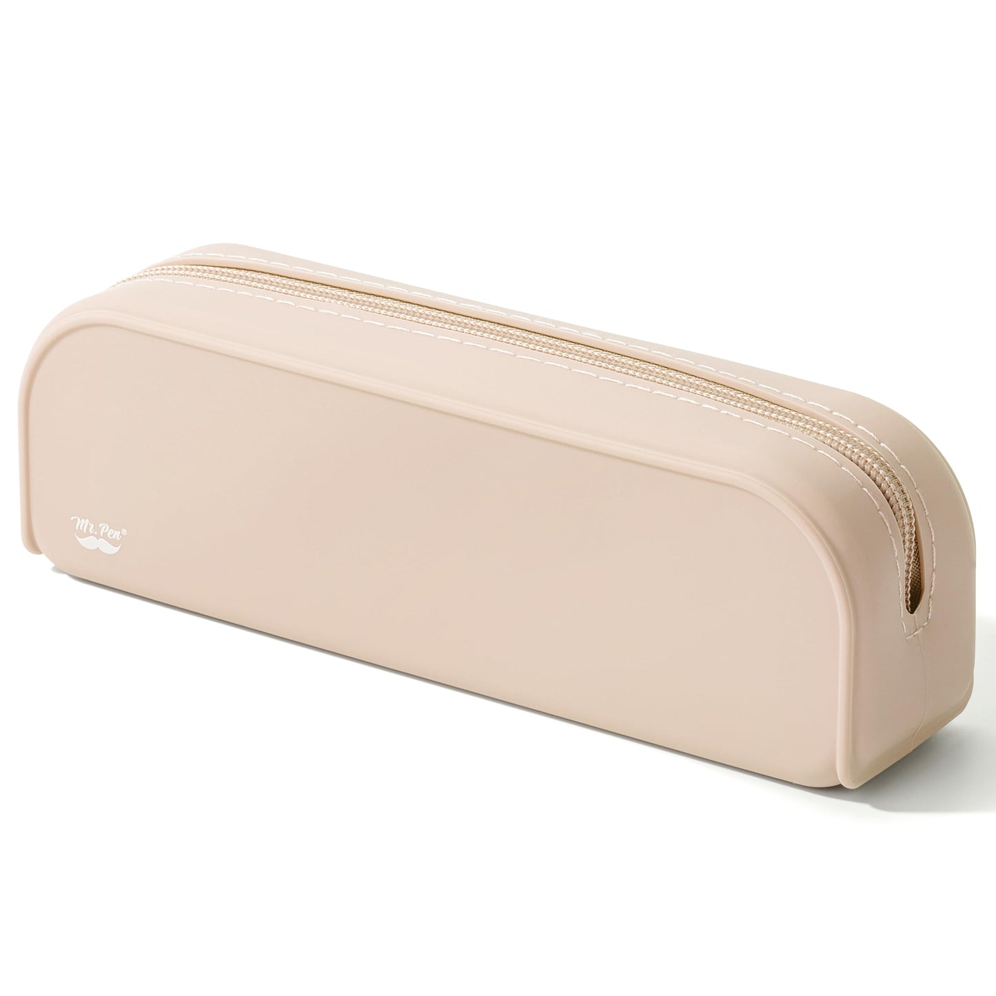 Mr. Pen- Silicone Pencil Case, Malibu Dune Color, Aesthetic Pencil Bag for Women, Makeup Pouch