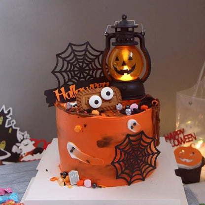 Edible Tombstones Vampire Cake Decorations Gravestone Cake Toppers Halloween Candy Skulls and Bones Bloody Candy Eyes for Decorating Black and Red Sprinkles Halloween Sprinkles 3.35 OZ with Tweezers