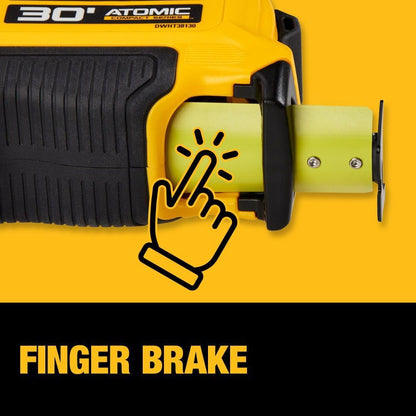 DEWALT Atomic Compact Series 30 ft. Tape Measure (DWHT38130S)