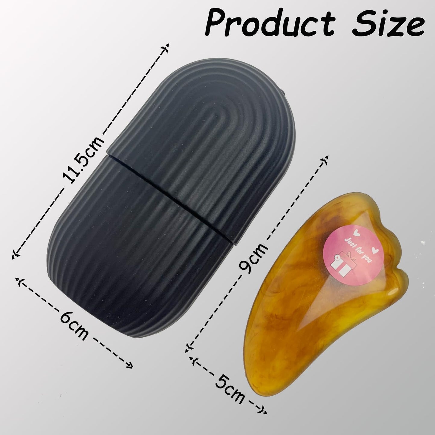 KEEPAQ Ice Roller Face, Ice Roller Face Eye Massager, Ice Face Roller Silicone Reusable, Facial Ice Face Roller for Pore Reducing, Wrinkles Whitening, Skin Care