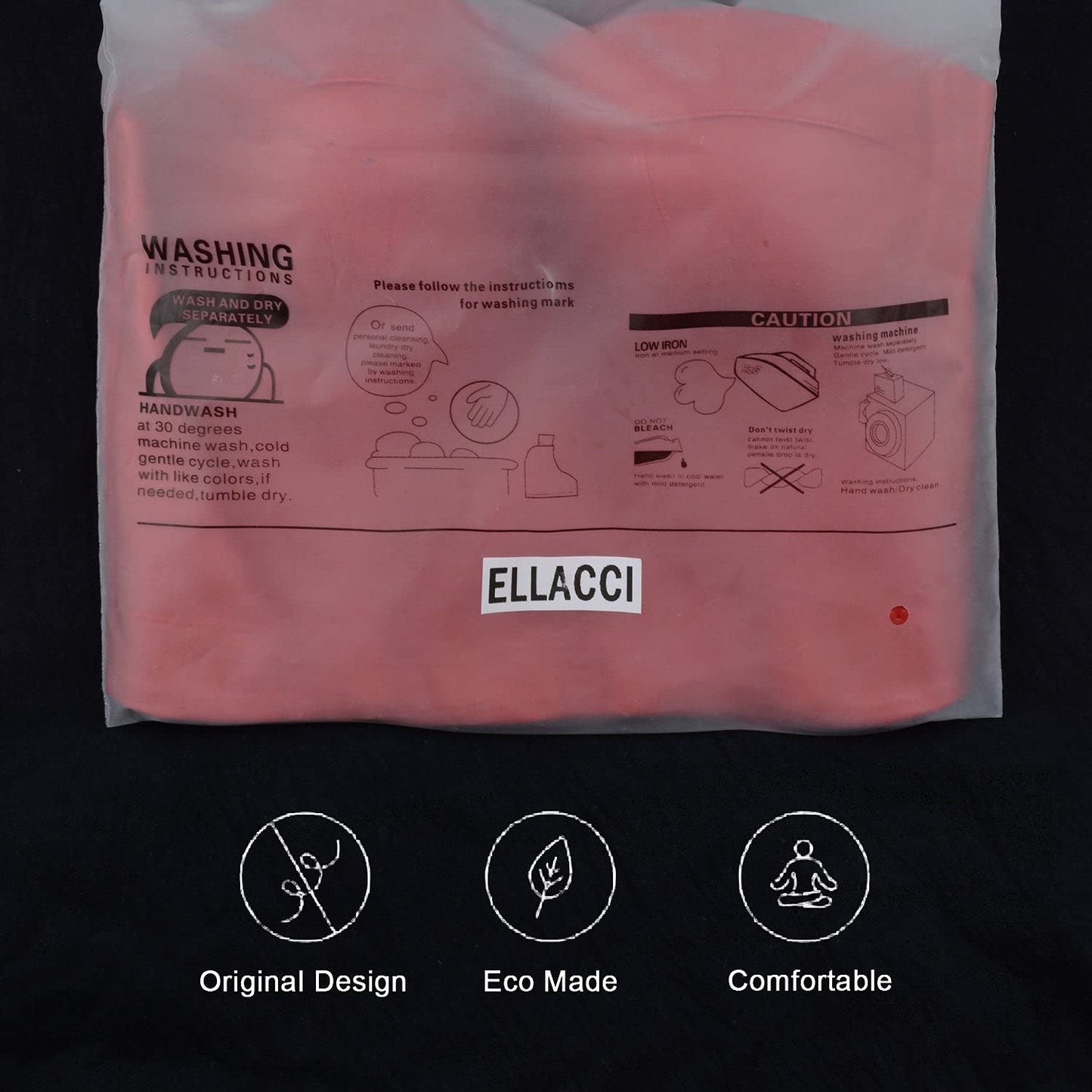 ELLACCI Faux Leather Bustier Crop Top Gothic Women's Corset Top Bra Red Small