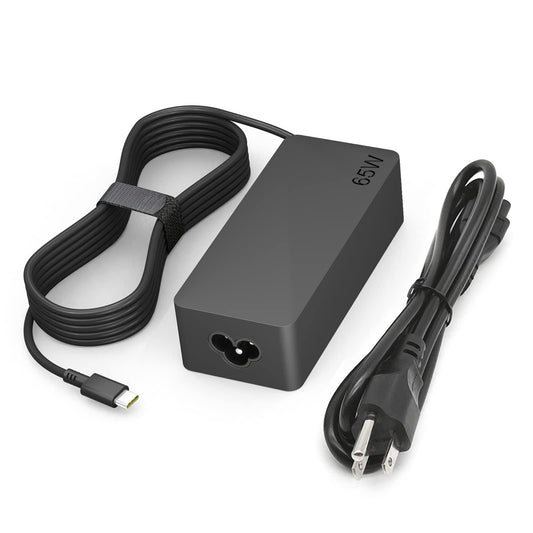 Dzytnsy 65W USB C Charger Compatible with Lenovo Thinkpad/Yoga/Chromebook Laptop Computer 65W 45W USB C Fast Power Adapter