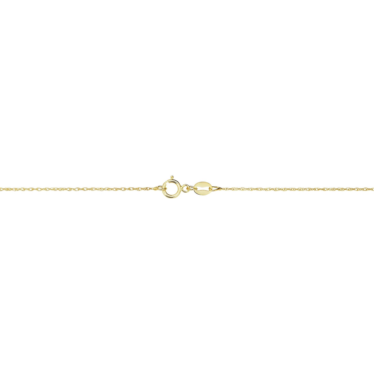 Kooljewelry Yellow Gold Plated Sterling Silver Replacement Rope Chain Necklace (1.1 mm, 20 inch)