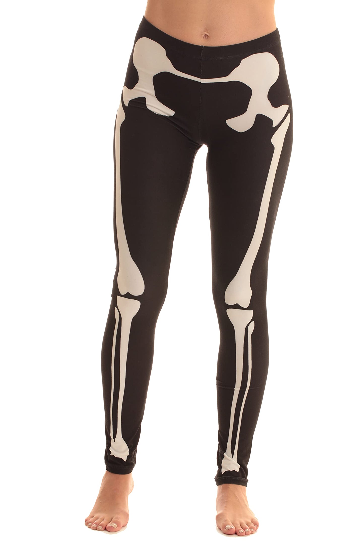 Just Love Halloween-Costume Skeleton Leggings 401583-488-2X