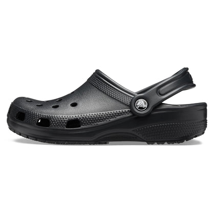 Crocs Unisex-Adult Classic Clogs, Black, 3 Men/5 Women