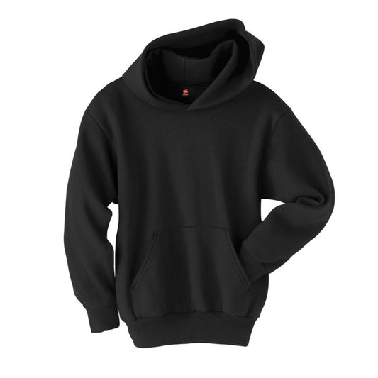 Hanes Boys Eco Smart Pullover Hoodie, Black, X-Large