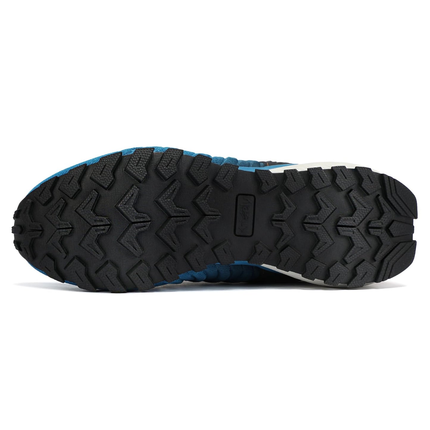 Kricely Men's Walking Shoes Breathable Trail Running Shoes for Men Lightweight Fashion Sneakers for Outdoor Sports Gym Jogging Peacock Blue Size 11.5