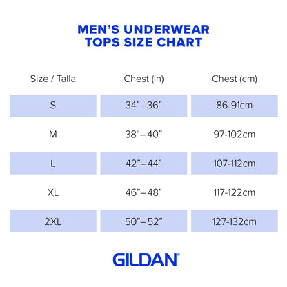 Gildan Men’s Crew T-Shirt, Style G1100, MultiPack, White (6-Pack), XX-Large