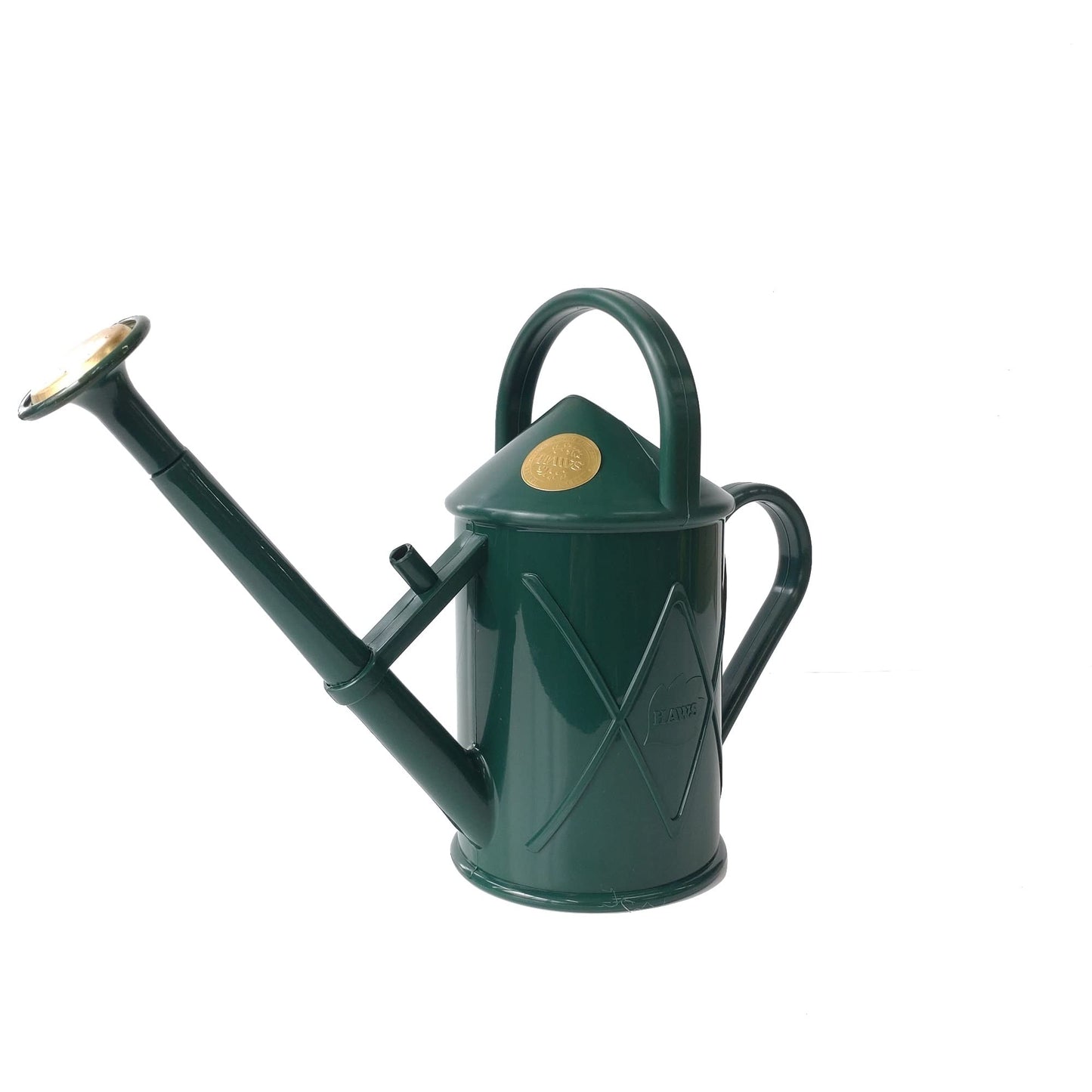 Indoor Plastic Watering Can | The HAWS The Bartley Burbler - Two Pint | Pot Waterer | Fine Spray Rose - Green