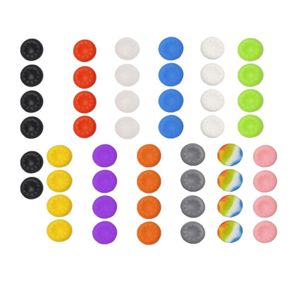 CTHTBZ 50PCS Silicone Thumb Grips for PS5 PS4, Joystick Caps Cover Analog Stick for Xbox 360, Xbox One, Xbox Series X/S,for Switch Pro Controller