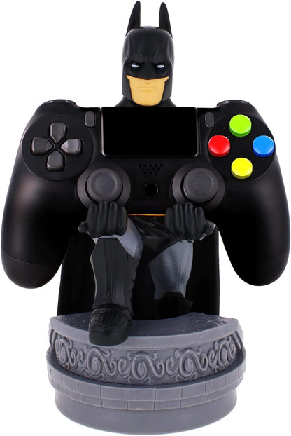 Exquisite Gaming: Warner Bros: Batman - DC Comics Original Mobile Phone & Gaming Controller Holder, Device Stand, Cable Guys, Licensed Figure