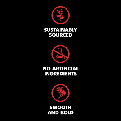 Death Wish Coffee, Valhalla Java Odinforce Blend - Whole Bean Dark Roast - Extra Kick of Caffeine - Arabica & Robusta Coffee Beans - 12 Ounce (Pack of 1)