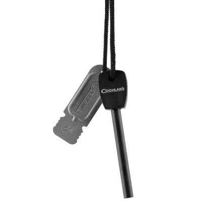 Coghlan's Flint Striker Firestarter Tool for Camping, Hiking, Emergency Survival, and Outdoor Ignition – Durable Ferrocerium Rod with Waterproof Portable Design