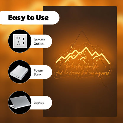 This Must Be The Place Neon Sign Warm White Letter Led Signs for Wall Decor Usb Word Light Up Signs for Bedroom Salon Man Cave Beer Home Bar Wedding Birthday Party Decor Gifts