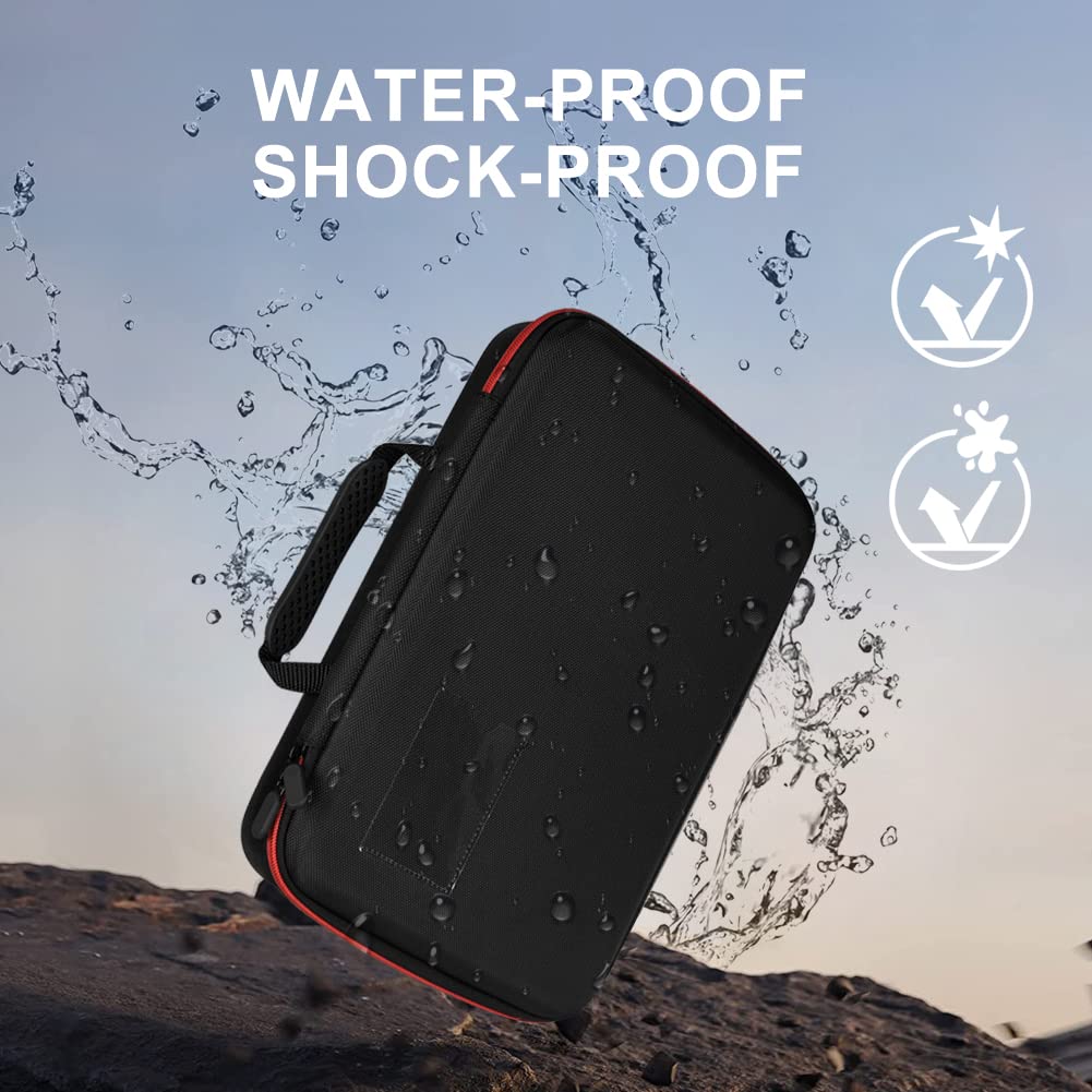 keabys Battery Organizer Storage Holder Case with Tester,Battery Vault Box Container Carrying 9V Keeper for Garage Organization Holds 200+ Batteries AA AAA C D