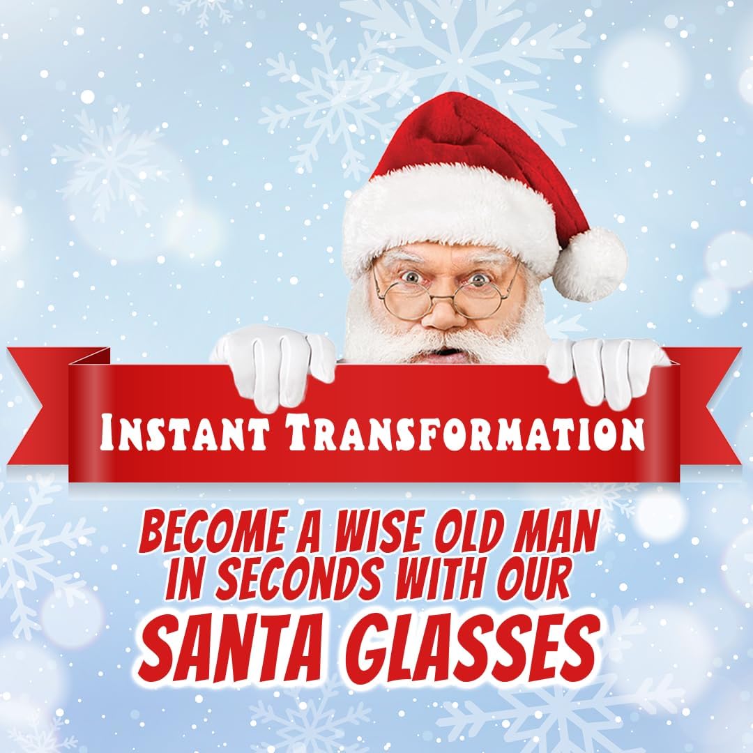 Kangaroo Gold Costume glasses - Round Fake Glasses For Men and Kids - Circular Glasses Spectacles - Metal Frame Plastic Lenses - Non Prescription - Nerd Halloween Cosplay Accessories and Apparel