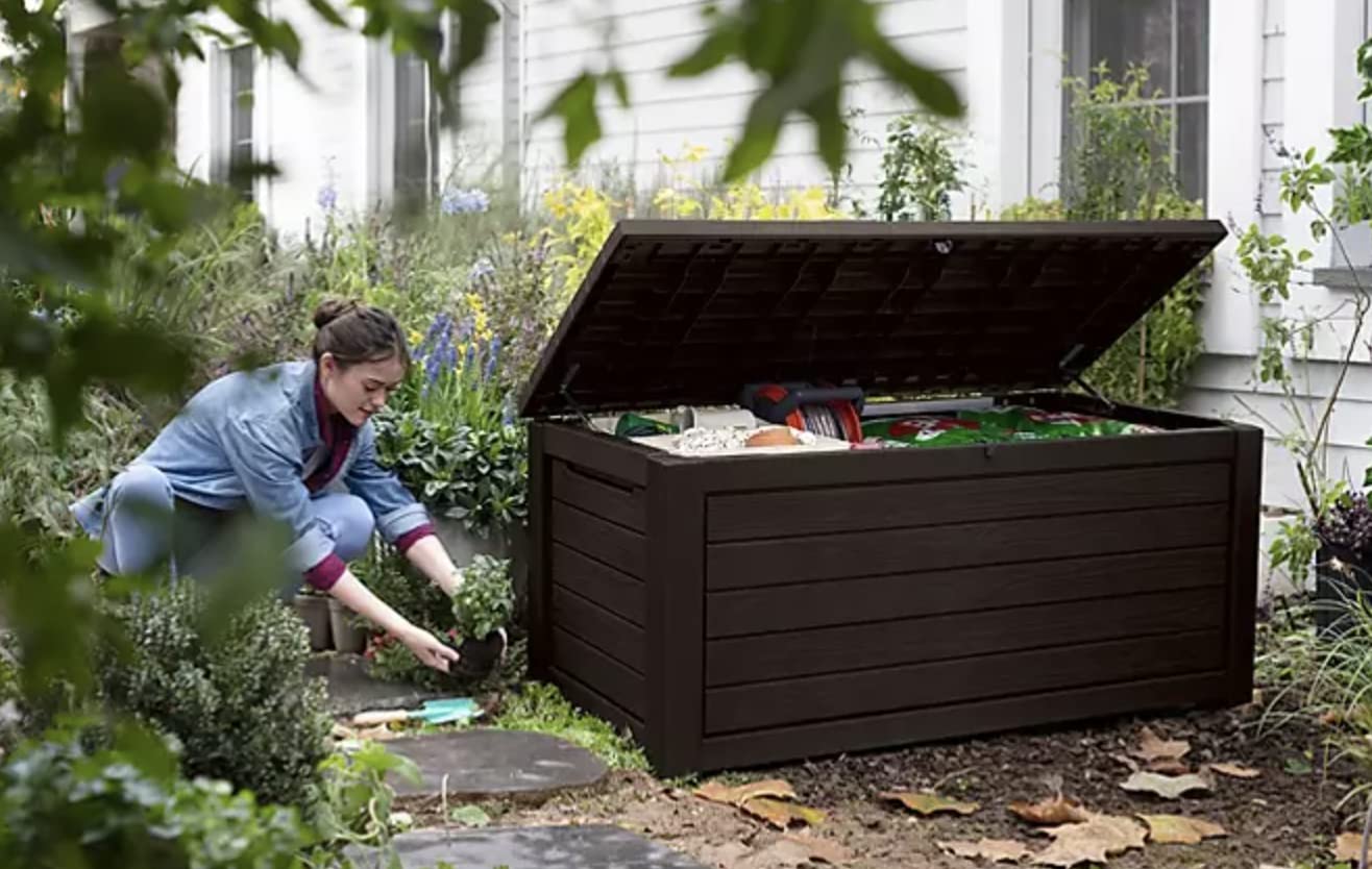 Keter 165-Gallon Resin Outdoor Deck Box