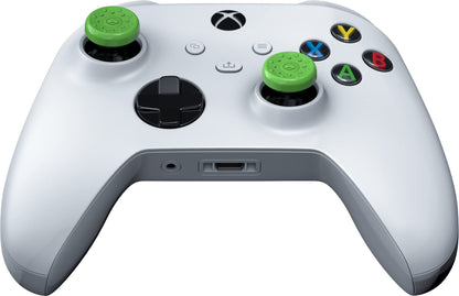 KontrolFreek No-Slip Thumb Grips for Xbox Series X (XBX) and Xbox One (XB1) Controller | 4-Pack | Green and Black