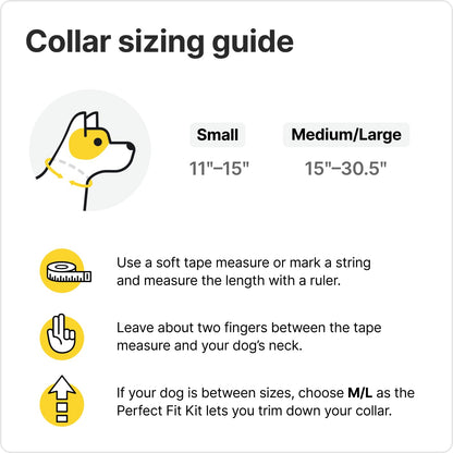 Halo Collar 3, Multifunctional GPS Wireless Dog Fence & Dog Training Collar with GPS Tracker, Subscription Required, Waterproof, Graphite (Medium/Large)