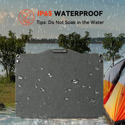 200W 151Wh Portable Power Station + 60W 18V Foldable Solar Panel