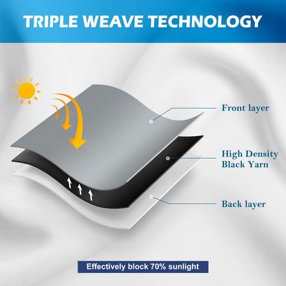 Jekeno Halloween Blackout Curtains Horror Spooky Drapes Haunted House Mansion Decor Home Bedroom Living Room Darkening Purple Grommet Window Drapes 2 Panel Set, 52"x84"