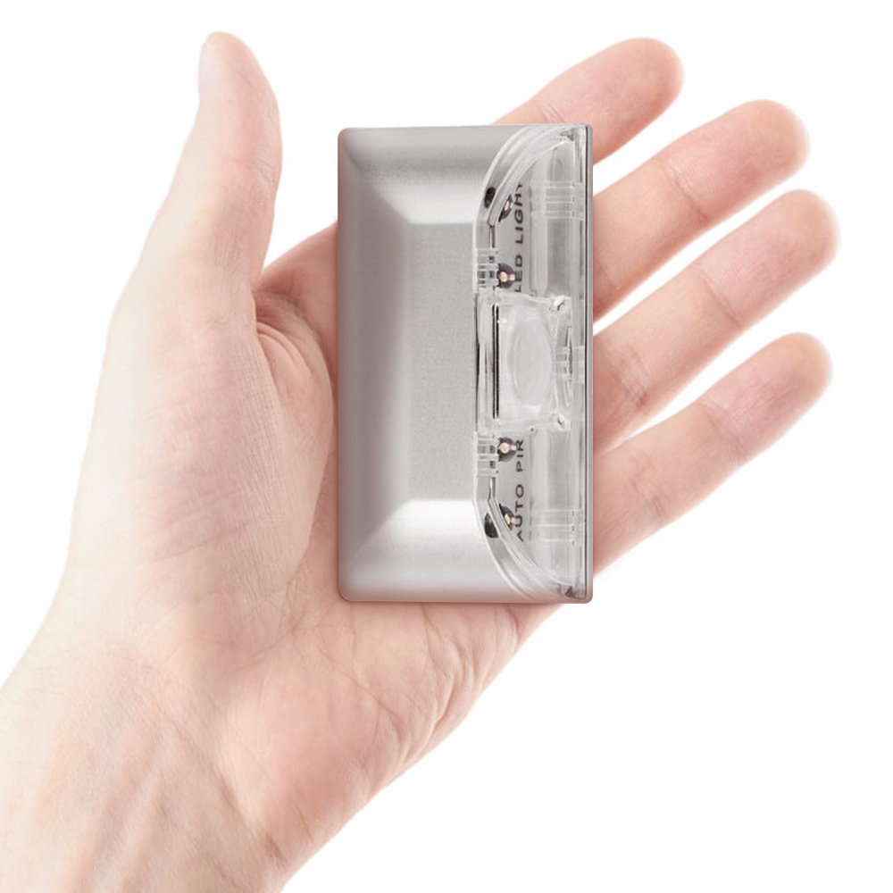 2 Pack Keyhole Lights, SENHAI PIR Infrared IR Wireless Door Lock Lamp, Auto Sensor Motion Detector, 4 LED Bulbs