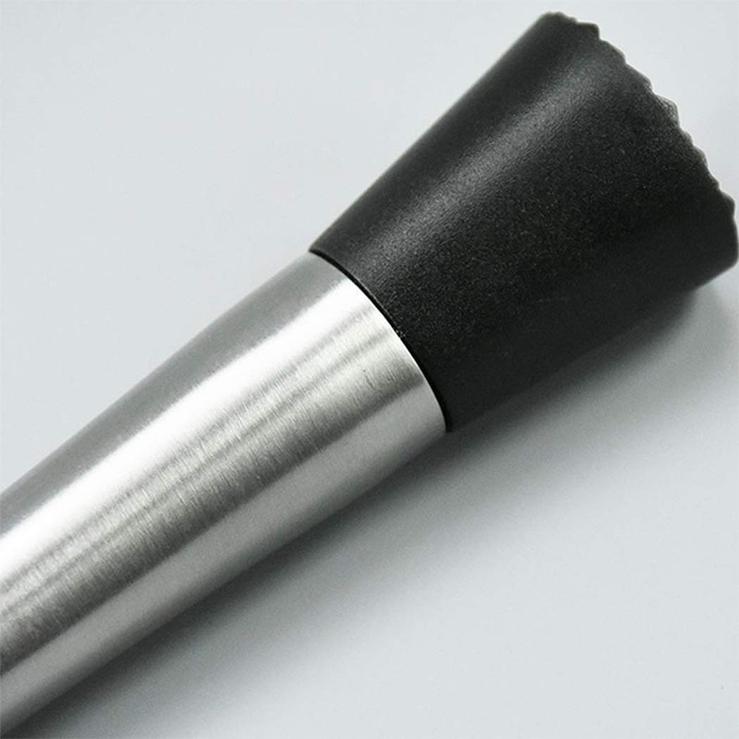 Food-Grad 304 Stainless Steel Cocktail Muddler and Mixing Spoon Home Bar Tool Set -Dishwasher Safe - Create Delicious Mojitos and Other Fruit Based Drinks (8 inch)