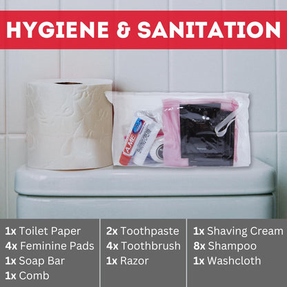 Emergency Zone Urban Survival Bug Out Bag - 4 Person | Bugout Backpack Survival Kit w/Emergency Food Supply, Survival Gear and Supplies for Disasters